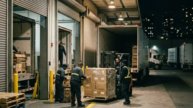 Opérateur dans une usine pratiquant la production par lots et gérant les stocks en cours de fabrication.