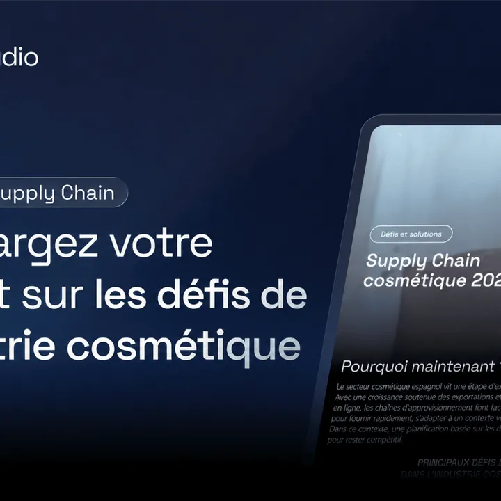 Défis de la supply chain dans l’industrie cosmétique.