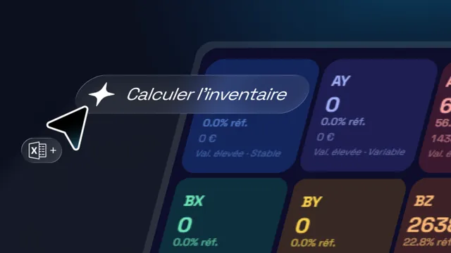 Calculateur ABC-XYZ des stocks : classez vos SKUs