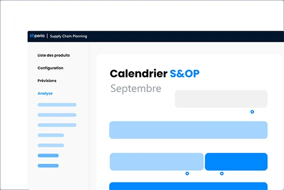 Calendar S&OP