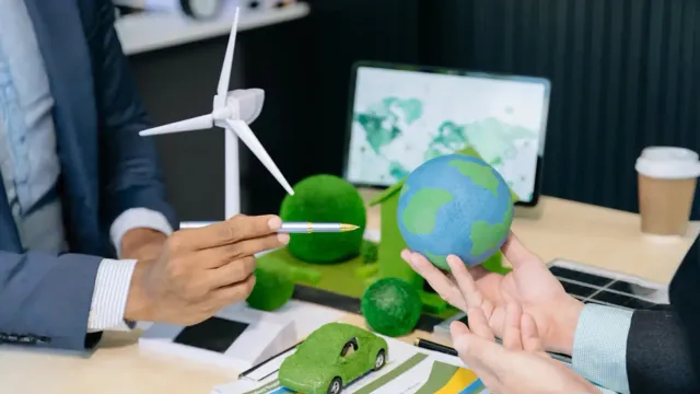 Supply chain decarbonisation through AI.