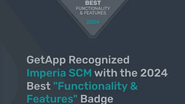 We have been awarded the Best Features and Functionality Badge 2024.