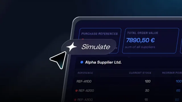 Purchase Order Simulator: Calculate What to Order, How Much and From Which Supplier