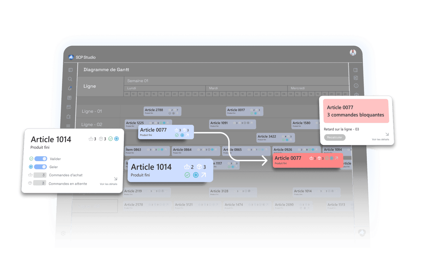 Comment fonctionne notre logiciel de planification de la production