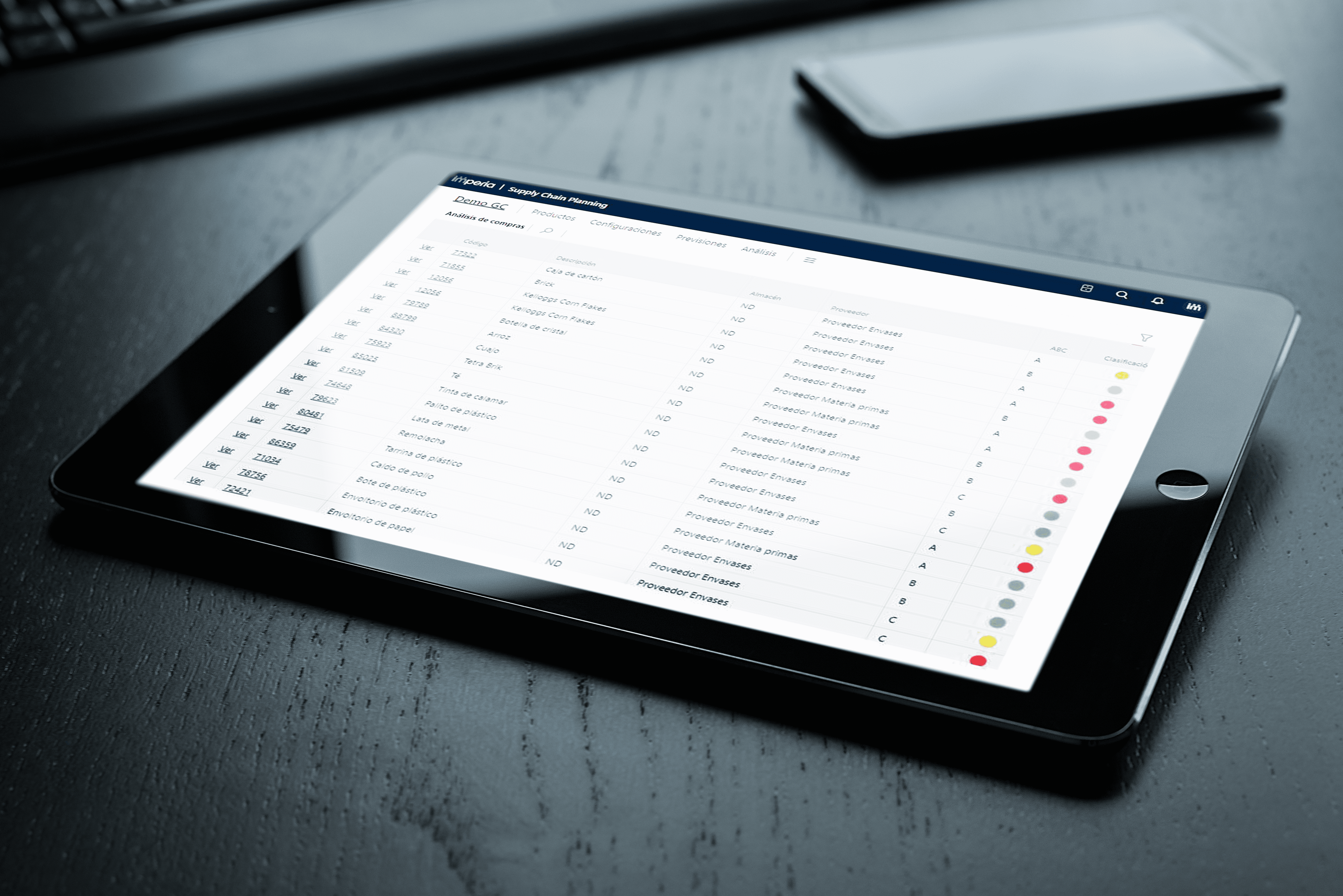 User using Supply Chain Planning to manage demand forecasting in the supply chain